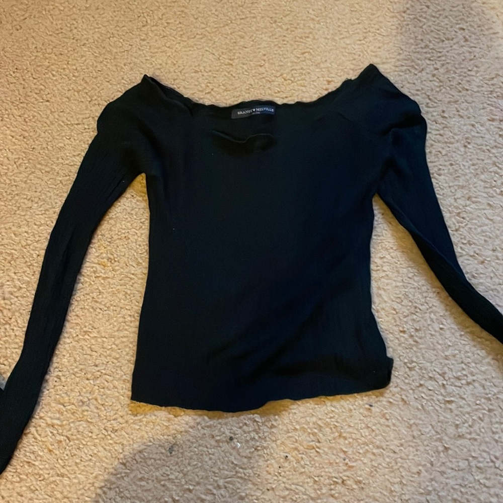 Black brandy Melville shirt
